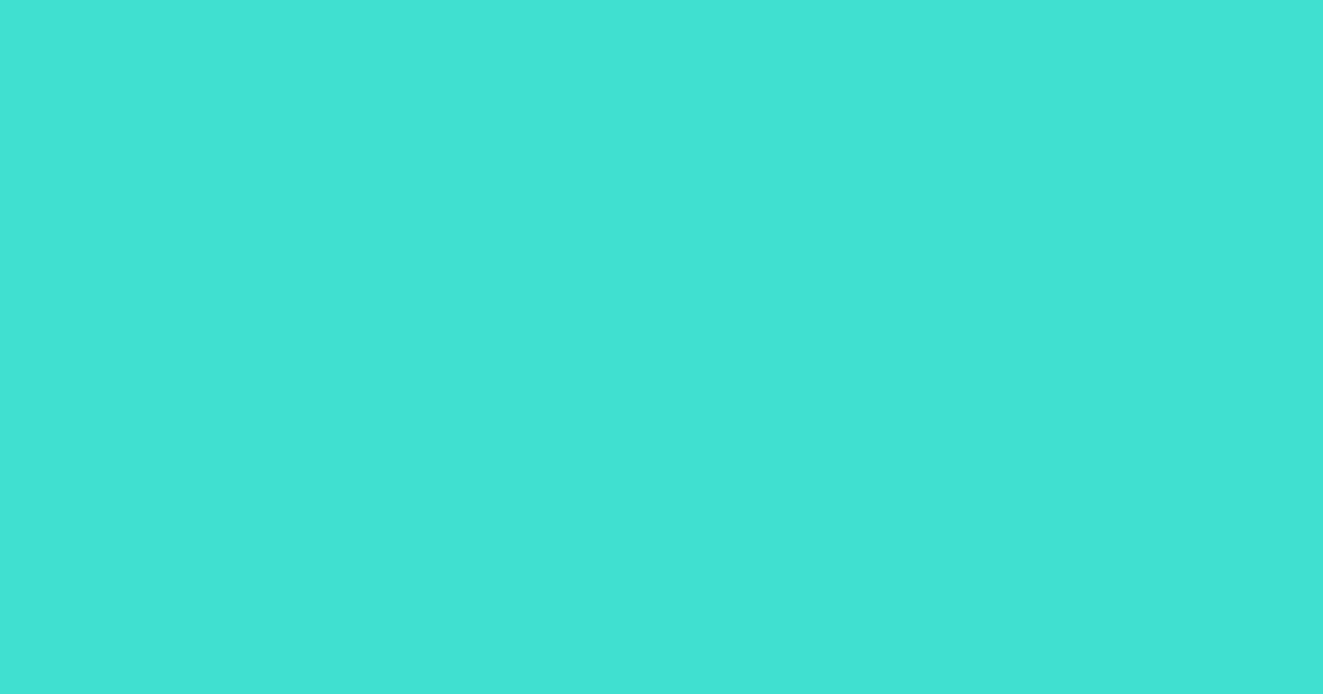 turquoise-40e0d0