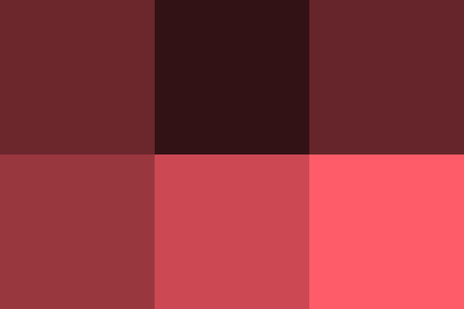 ボルドーの配色パターン 色の組み合わせ 原色大辞典