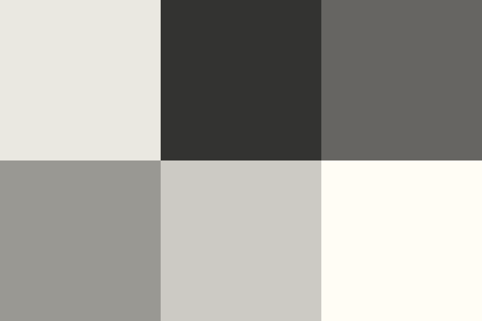 オイスターホワイトの配色パターン 色の組み合わせ- 原色大辞典